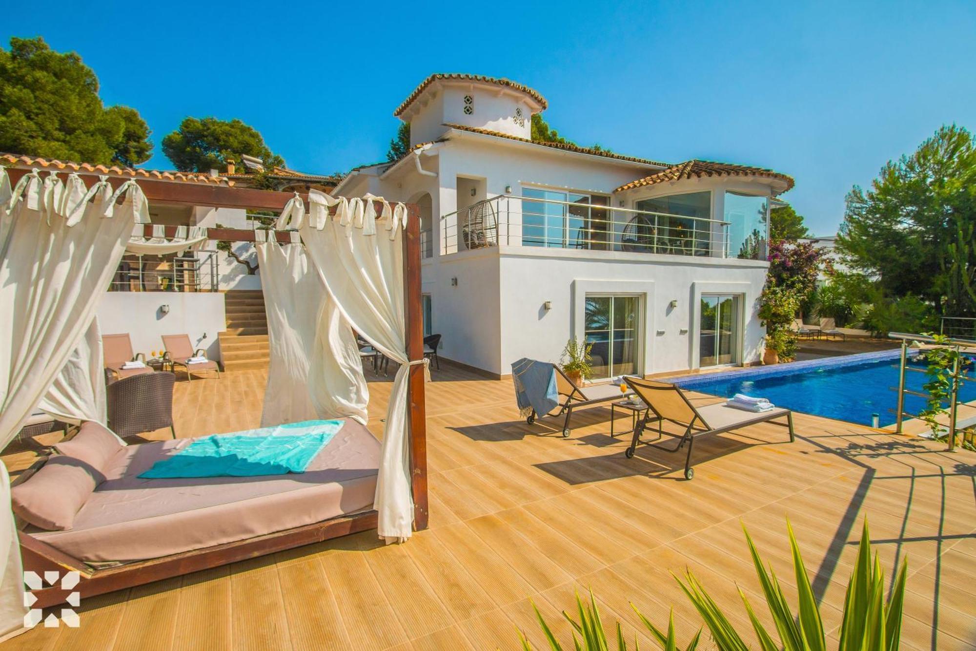 Villa La Casa Blanca By Abahana Villas ベニッサ エクステリア 写真