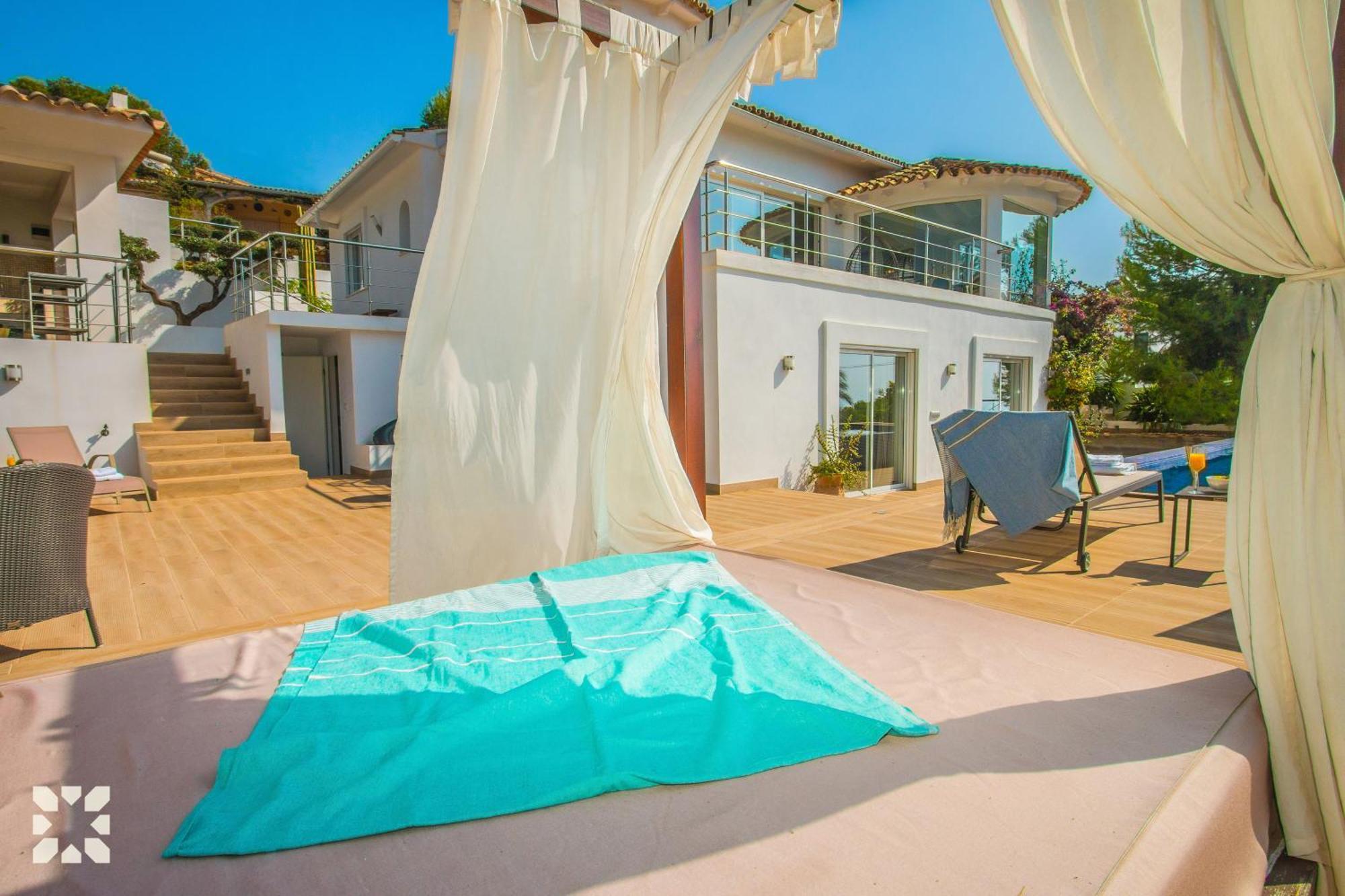 Villa La Casa Blanca By Abahana Villas ベニッサ エクステリア 写真
